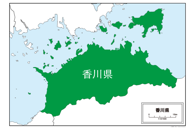 ハワイより小さい 日本一小さい香川県にトドメを刺してみよう ガーカガワ 香川県の地域情報サイト