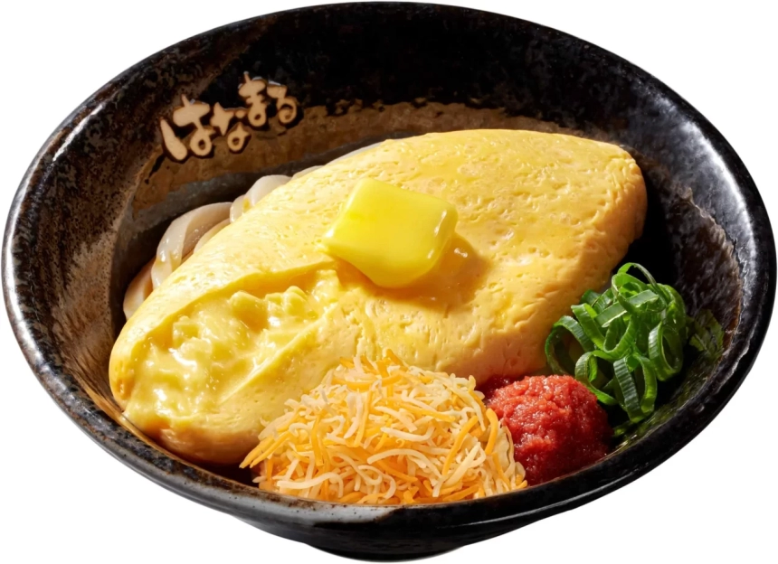 ふわとろオムレツ＆明太バターしょうゆ