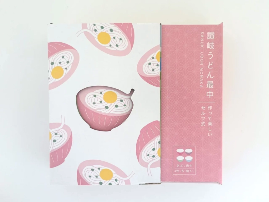 讃岐うどん最中パッケージ